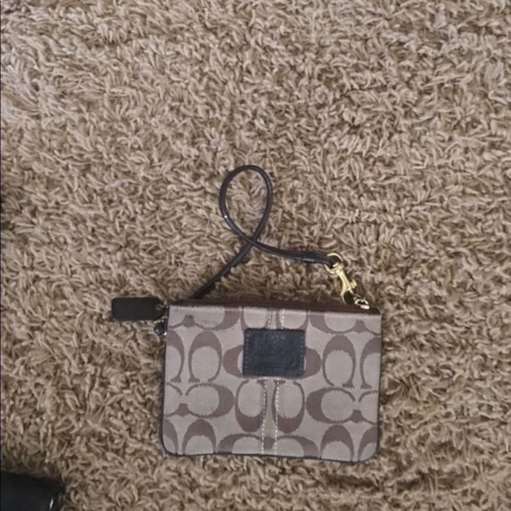 Coach wristlet
